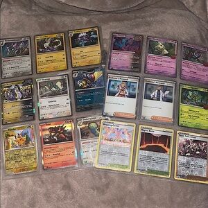 Assorted Pokémon Trading Cards